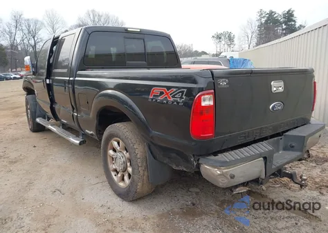 2012 Ford F-250 Lariat from USA, damaged, VIN 1FT7W2BT9CEA47289